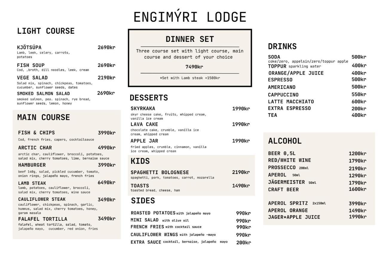 Engimyri Lodge Екстериор снимка
